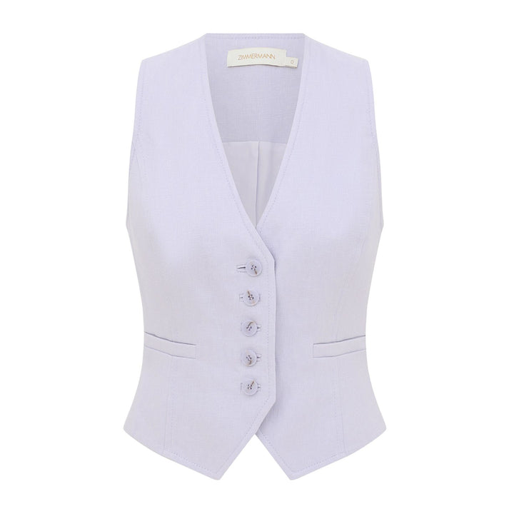 Luna Linen Waistcoat