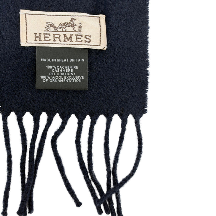 Hermès Mr Farrier Scarf in Navy