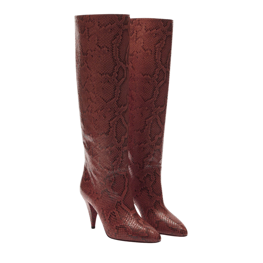 Venus Boot in Snake