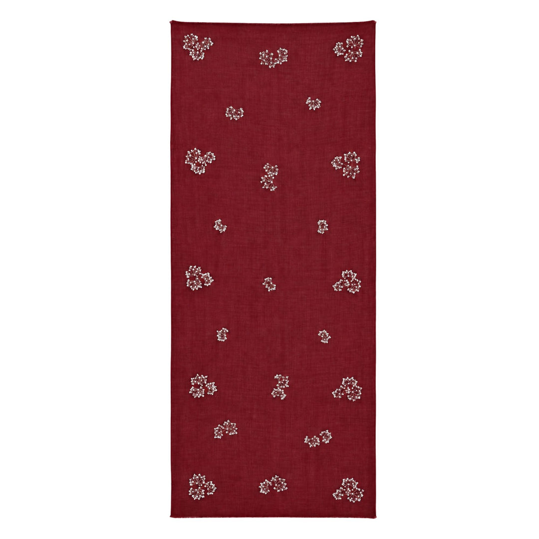 Moonlit Florals Stole in Winery