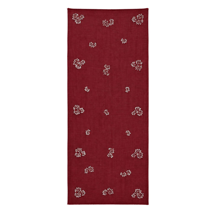 Moonlit Florals Stole in Winery