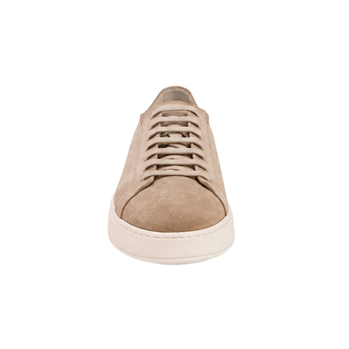 Uomo Suede Sneaker in Beige