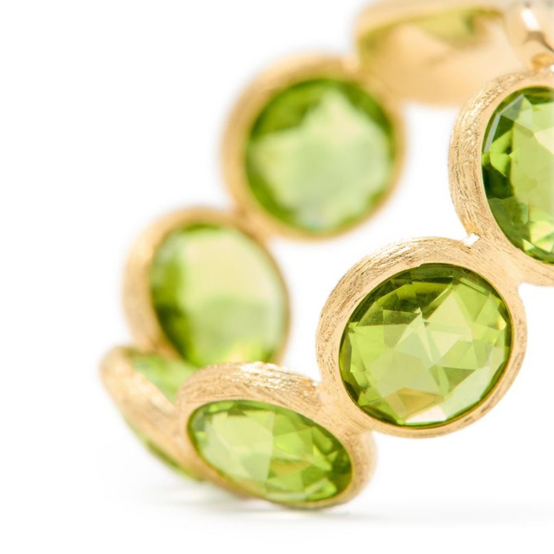 Jaipur Color Peridot Ring 18K YG