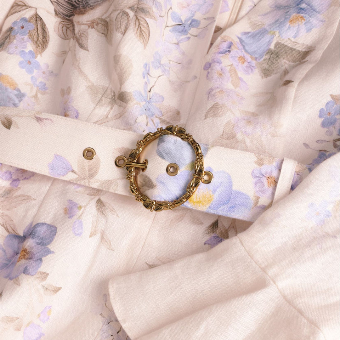 Luna Plunge Mini Dress