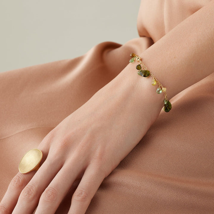 Paradise Alta Green Tourmaline Bracelet 18K YG