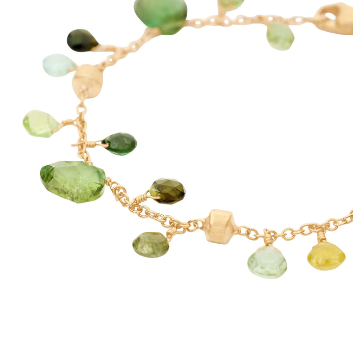 Paradise Alta Green Tourmaline Bracelet 18K YG