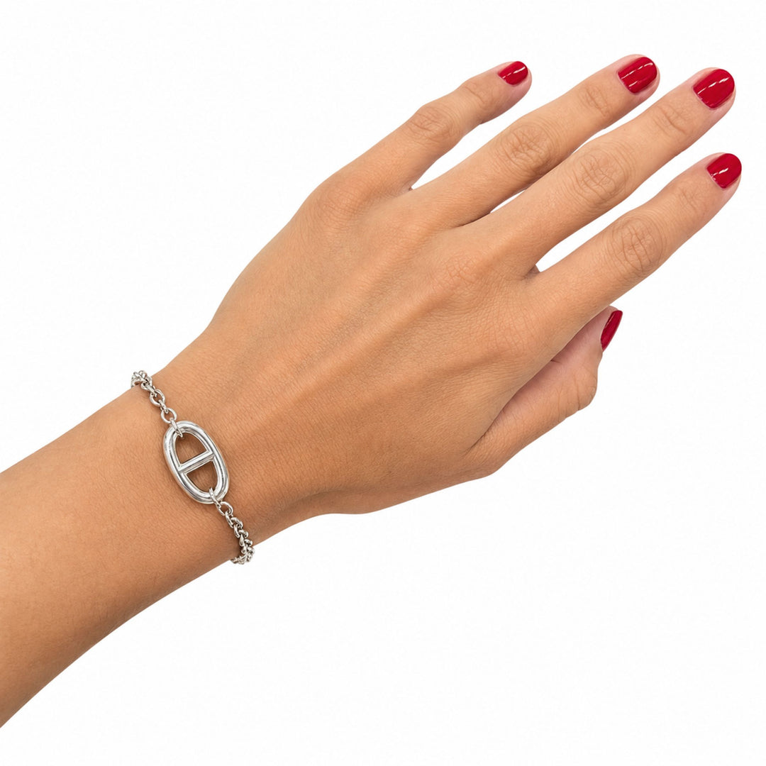 Hermès Farandole Bracelet in Silver