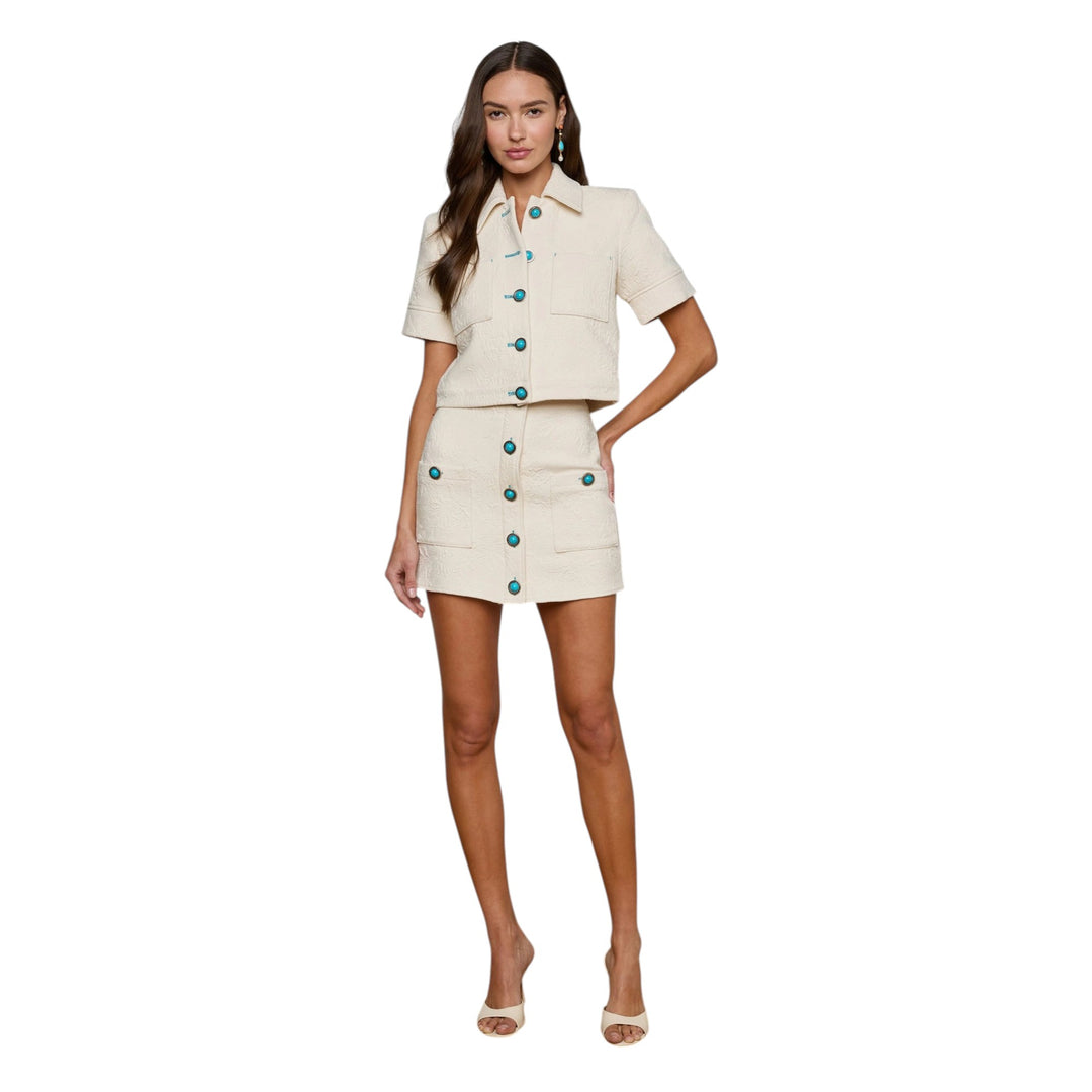 Chita Crop Short Sleeve Jacket