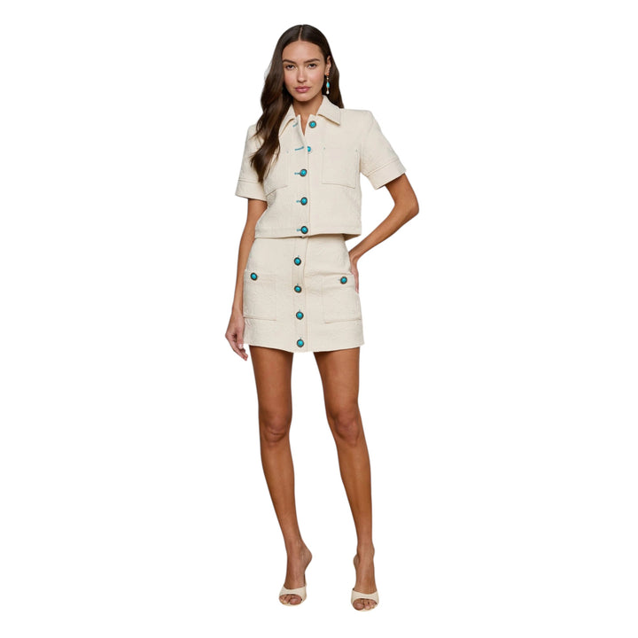 Chita Crop Short Sleeve Jacket