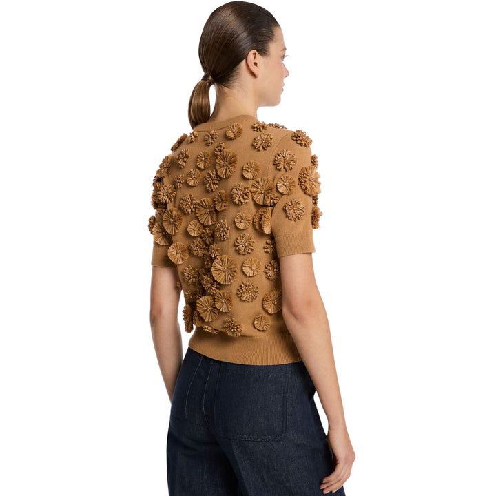 Floral Embroidered Shell