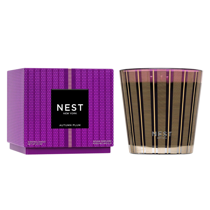 Nest 3-Wick Candle Autumn Plum