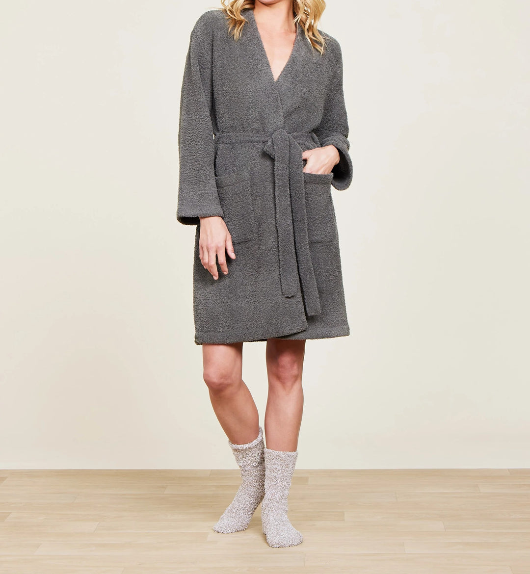 CozyChic Solid Robe - Olive