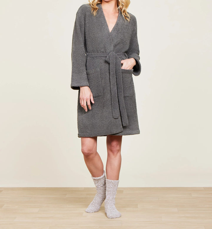 CozyChic Solid Robe - Olive