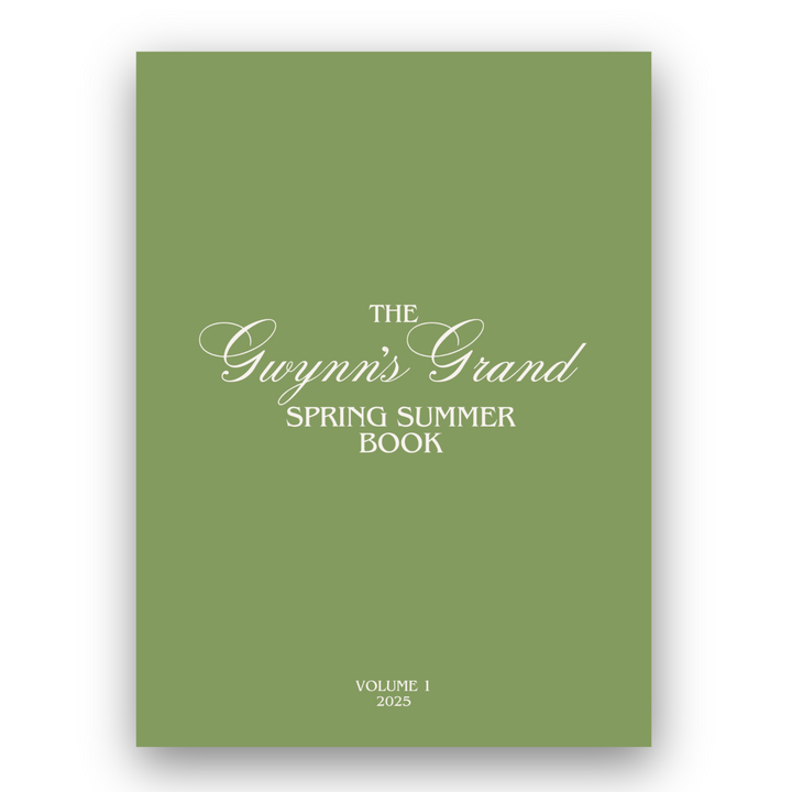 GWYNN'S GRAND SPRING SUMMER 2025 BOOK