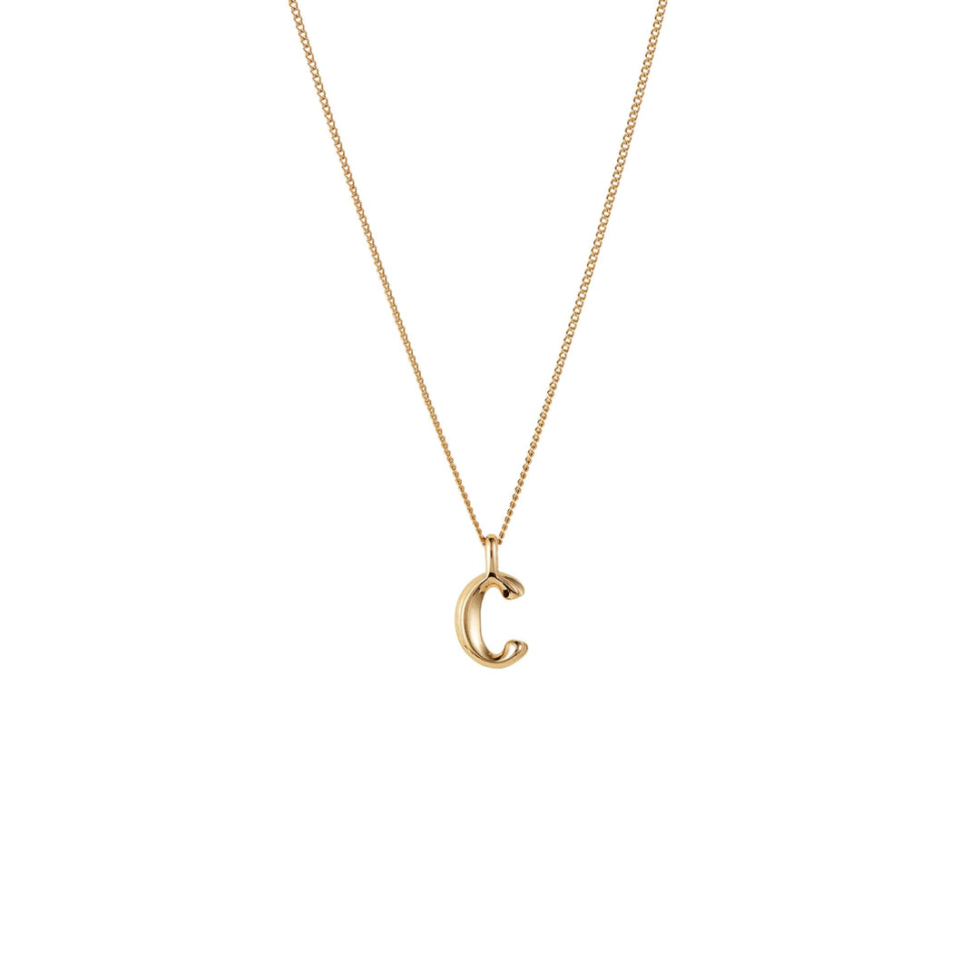 "C" Monogram Necklace
