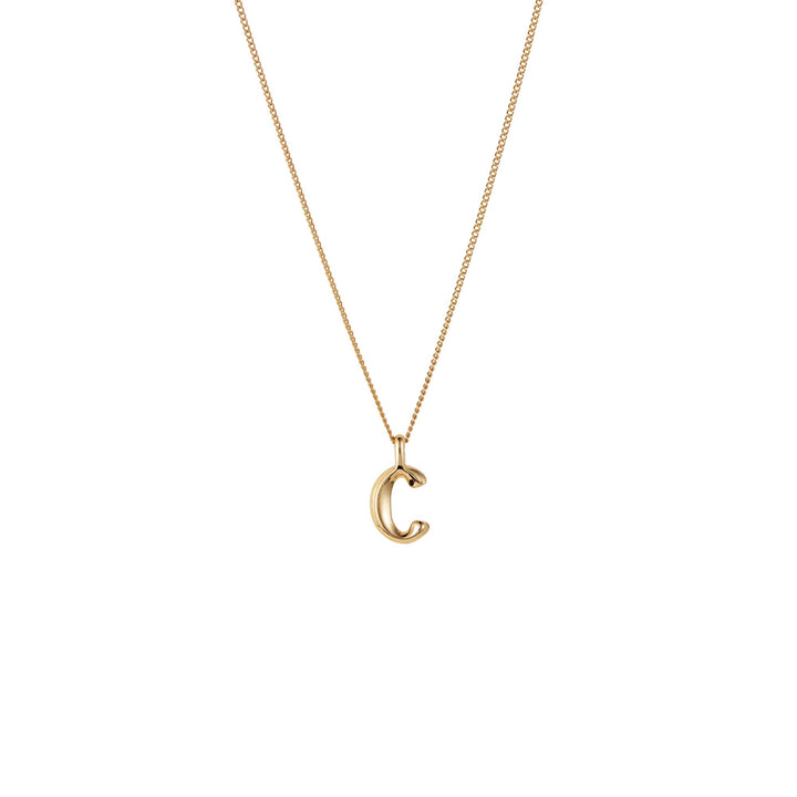 "C" Monogram Necklace