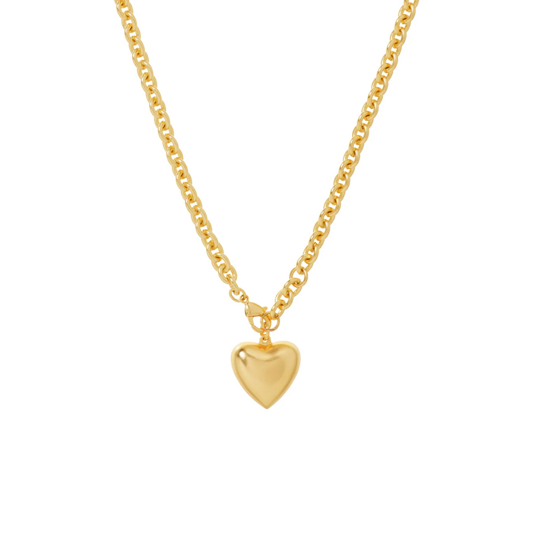 The Mini Puffy Heart Necklace
