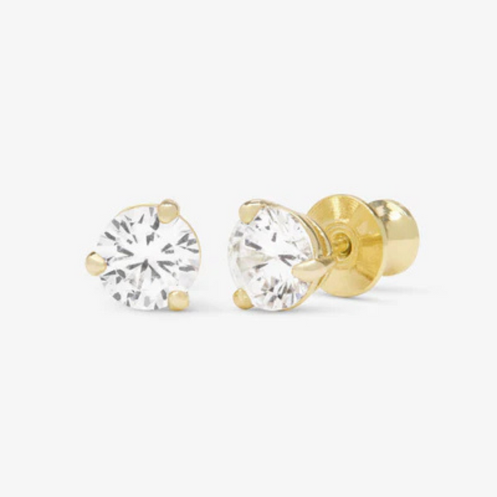 Not Your Basic 6mm Studs - Silver