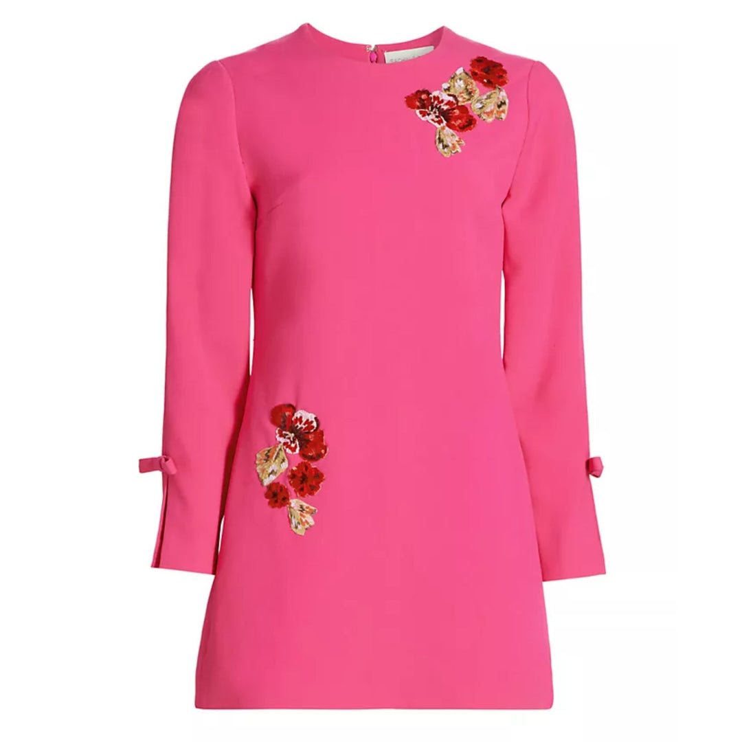 Embroidered Lily Dress