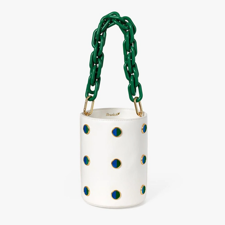 Greenwich Street Bucket Bag Bone Goose