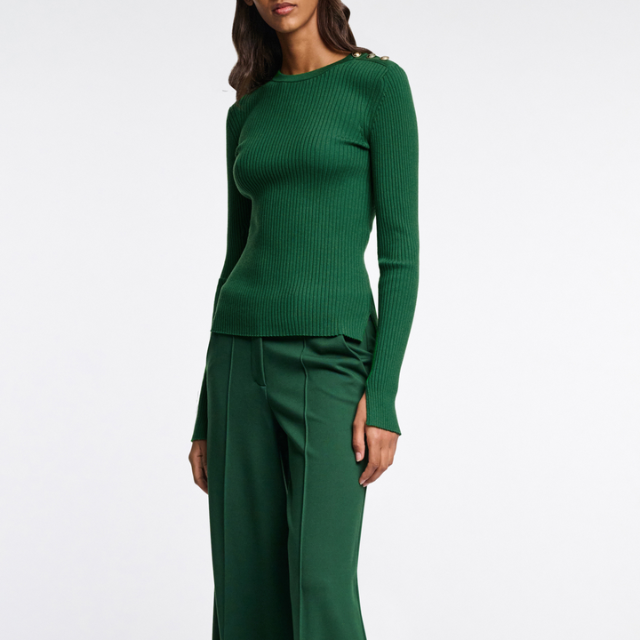 Essential Ease Pullover - Gras Green