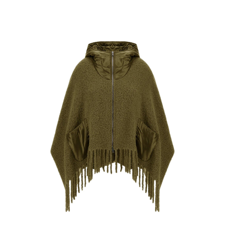 Boucle Alpaca Wool Poncho
