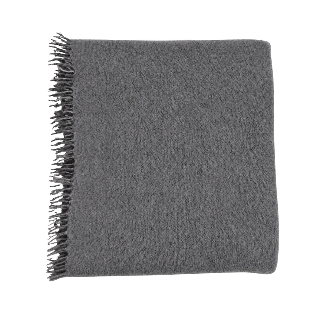 Luxo Sparge Cashmere Stole in Ash
