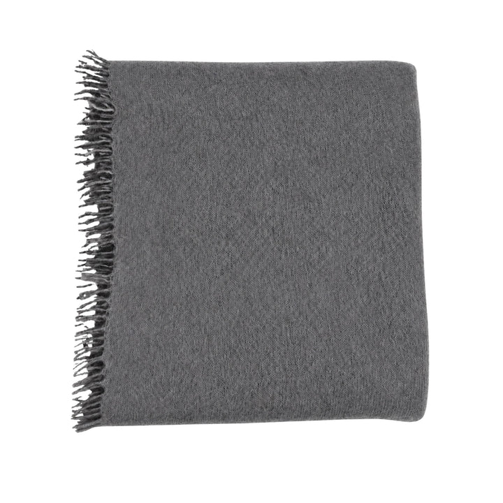 Luxo Sparge Cashmere Stole in Ash