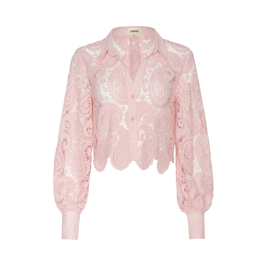 Odelia Crop Buttondown