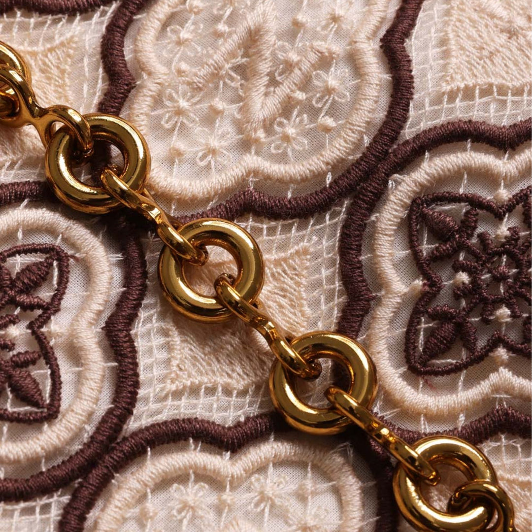 Luna Guipure Midi Dress