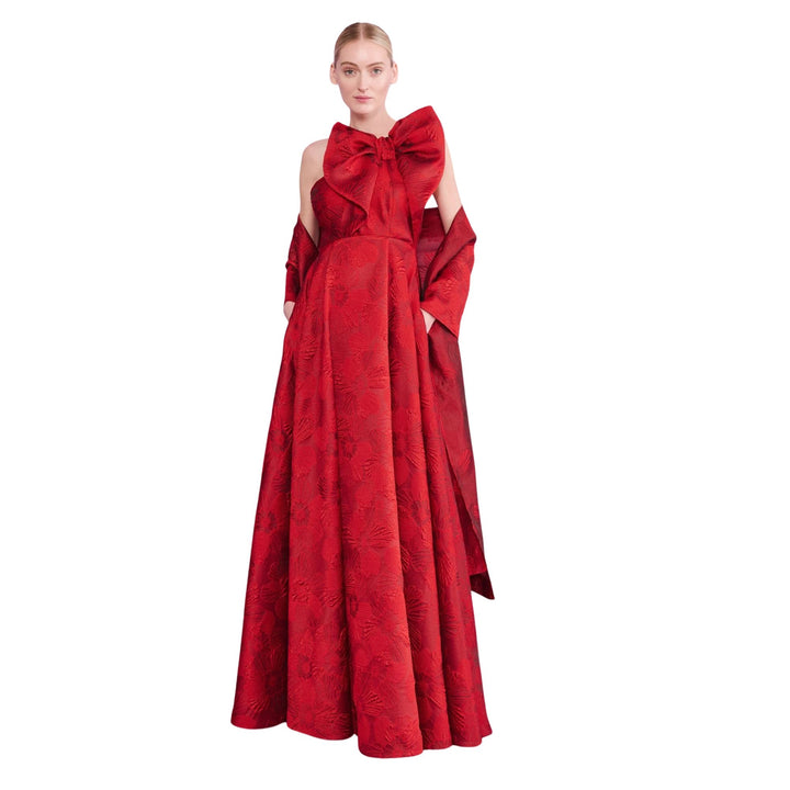 Anenome Jacquard Gown