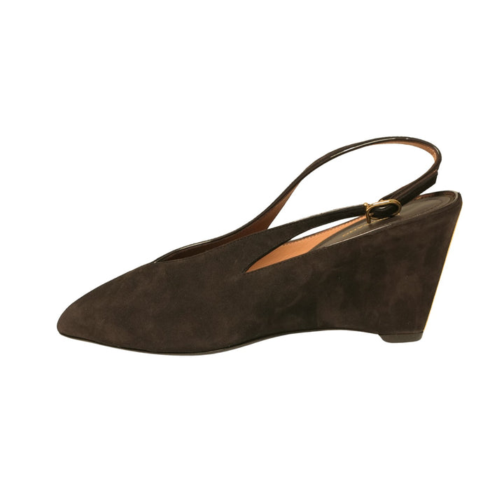 Suede Kid Slingback