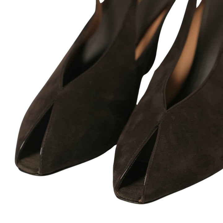 Suede Kid Slingback