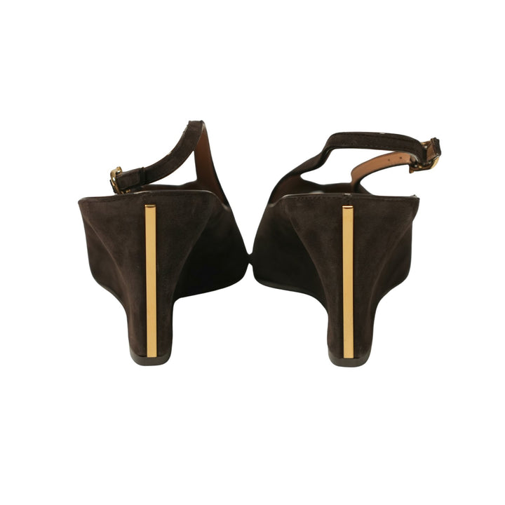 Suede Kid Slingback