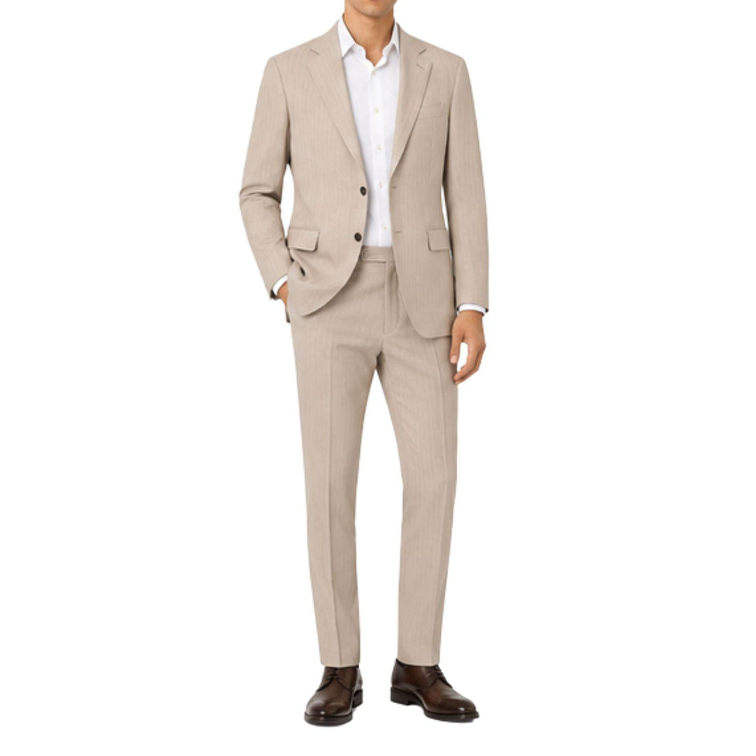 Natural Wool Suit