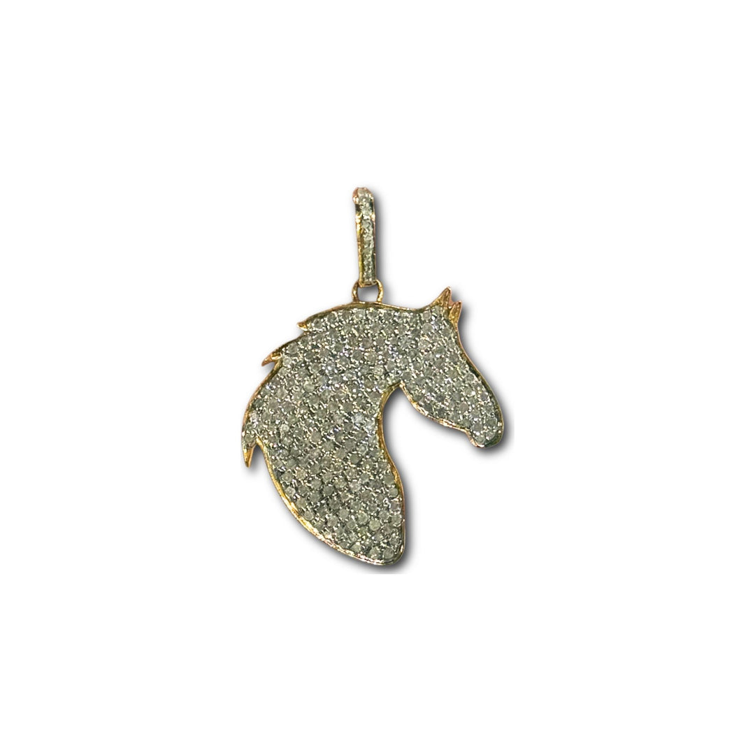 Horse Diamond Pendant