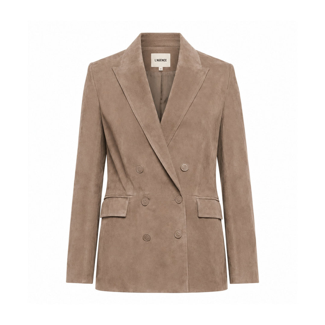 Aimee Oversized Suede Blazer