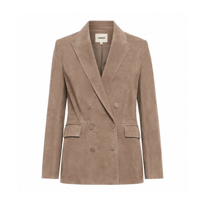 Aimee Oversized Suede Blazer