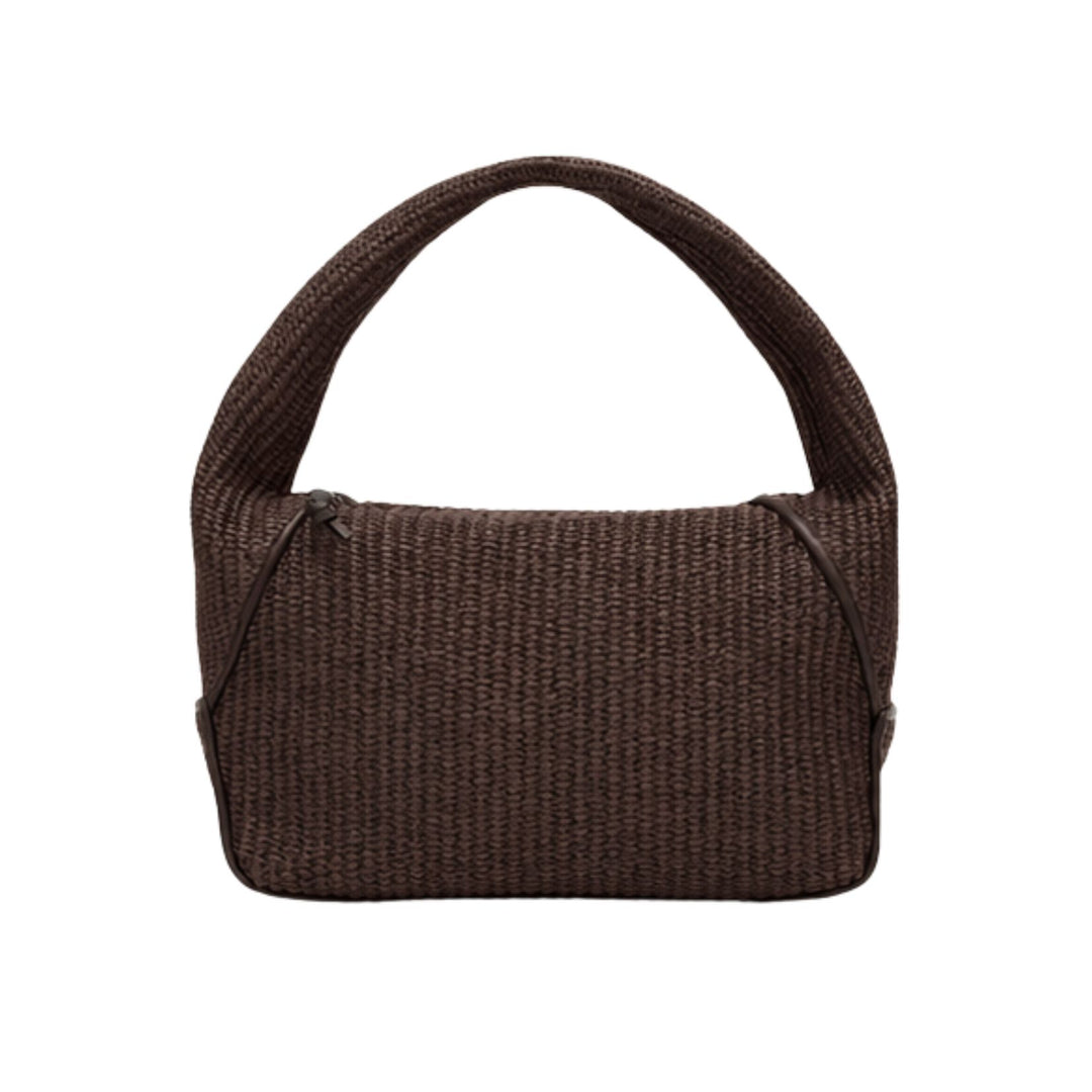 Raffia Hobo Bag