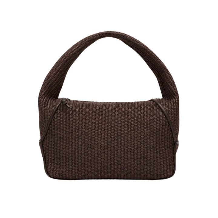 Raffia Hobo Bag