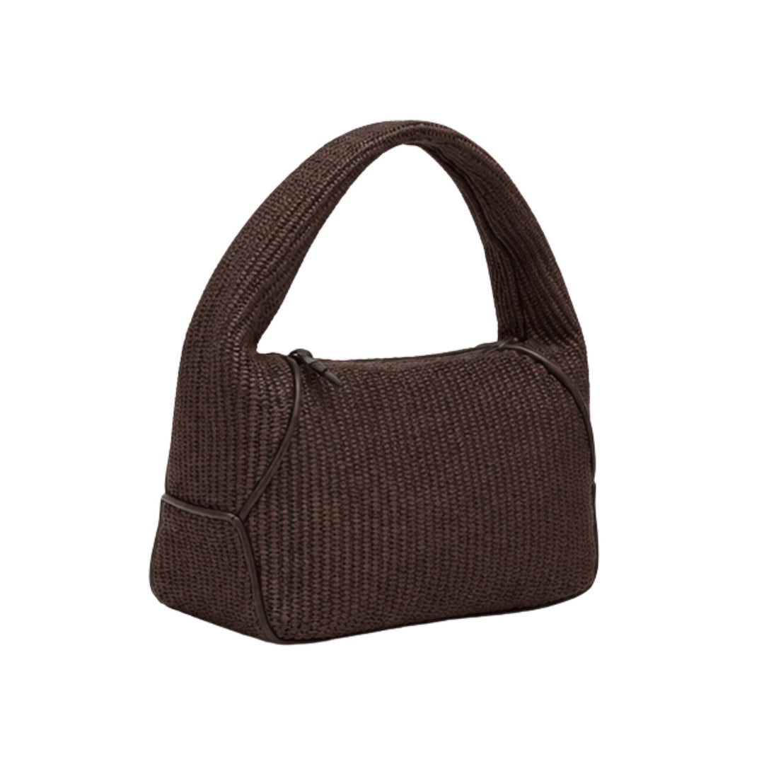 Raffia Hobo Bag