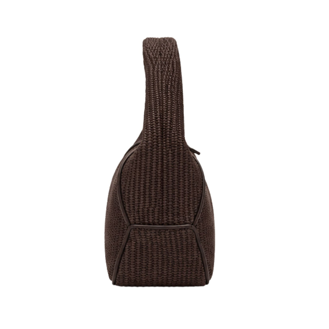 Raffia Hobo Bag