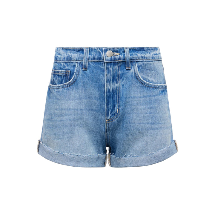 Jazzy High Rise Cuffed Short in Cristo