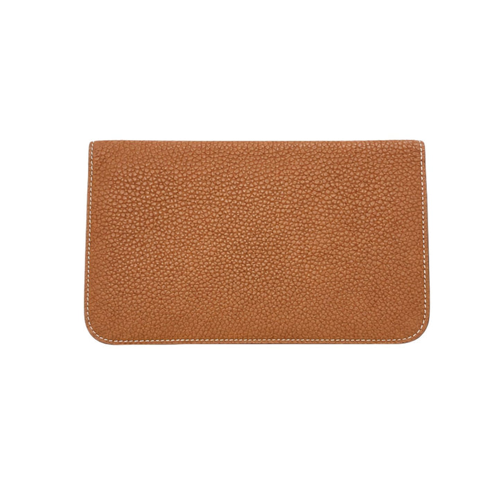 Hermès Dogon Wallet in Gold Clemence