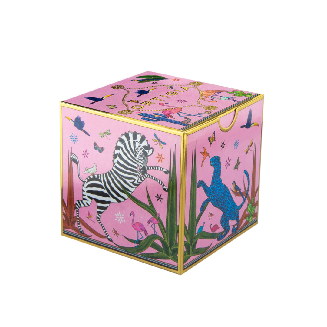 Ceramic Jungle Pink Tazza