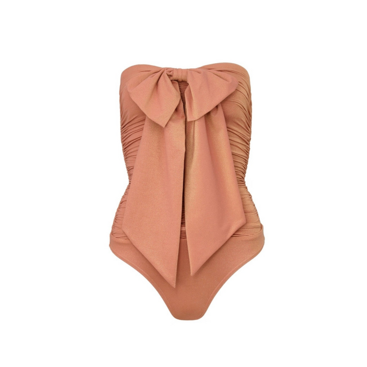 Coco Metallic Drape Bow 1PC