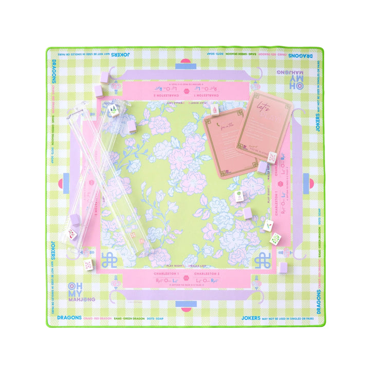 Garden Party Mahjong Mat