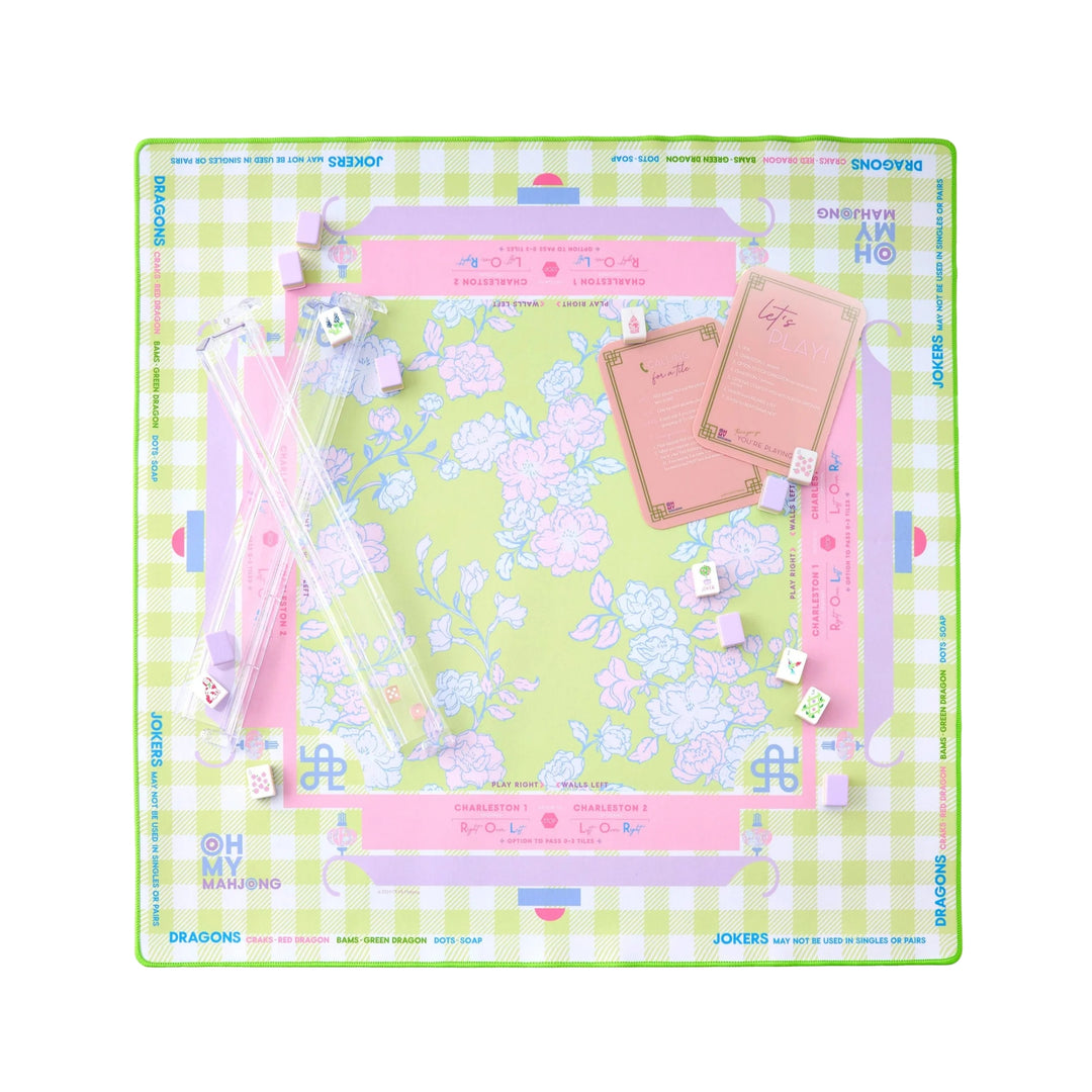 Garden Party Mahjong Mat