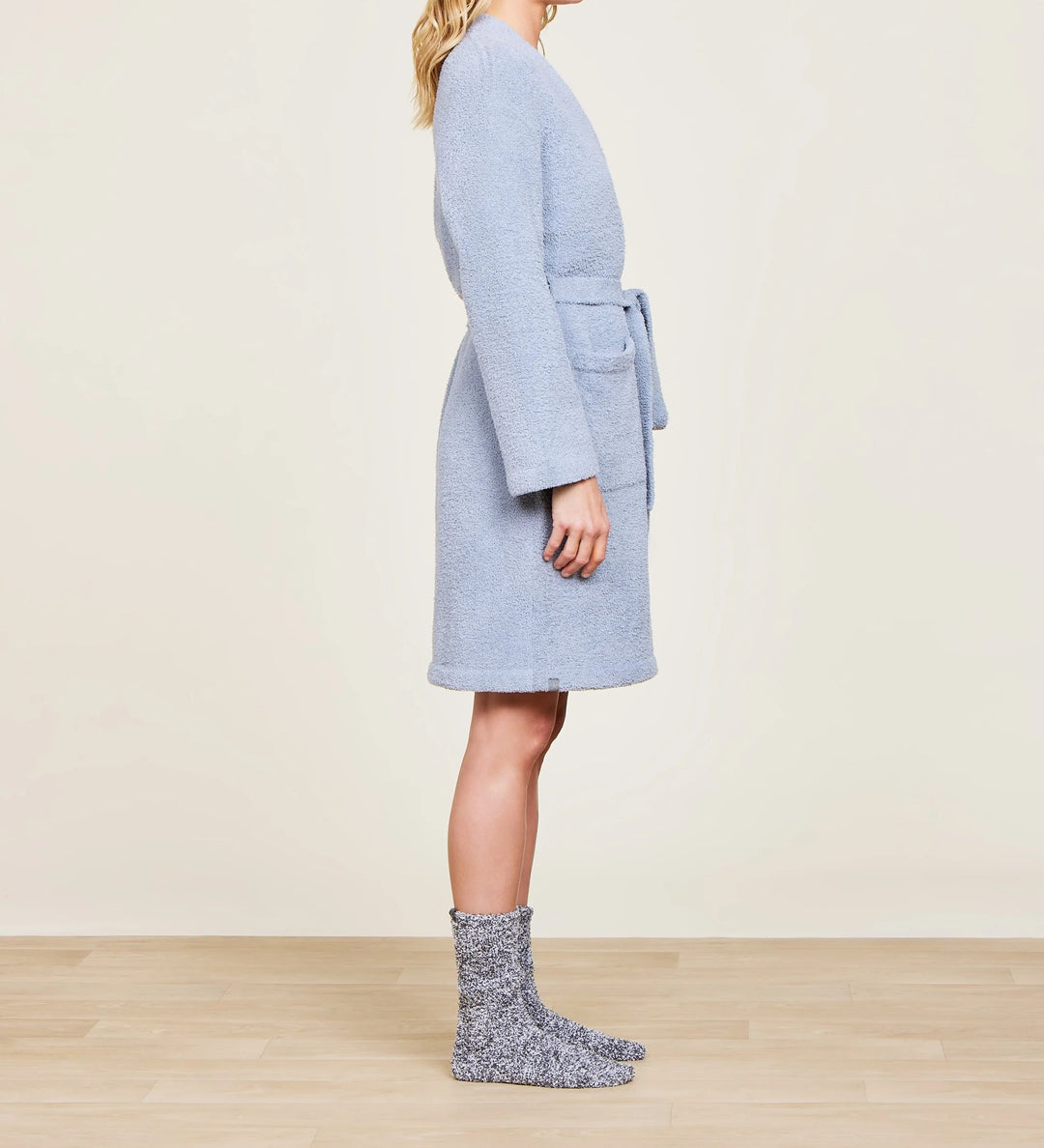 CozyChic Solid Robe - Moonbeam