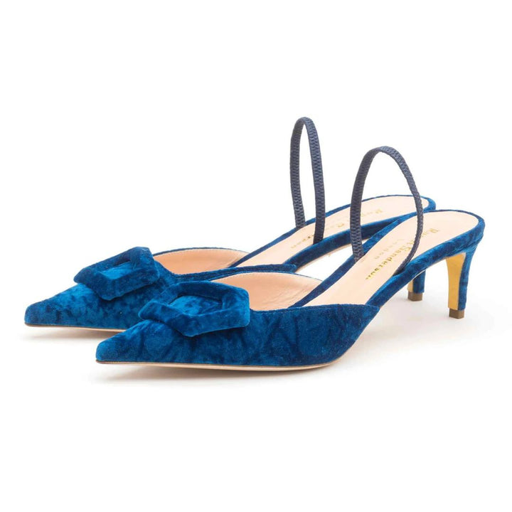 Aminta 55 Velvet Sling Back